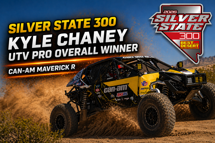 2026 Silver State 300: Kyle Chaney Wins in Can-Am Maverick R ...