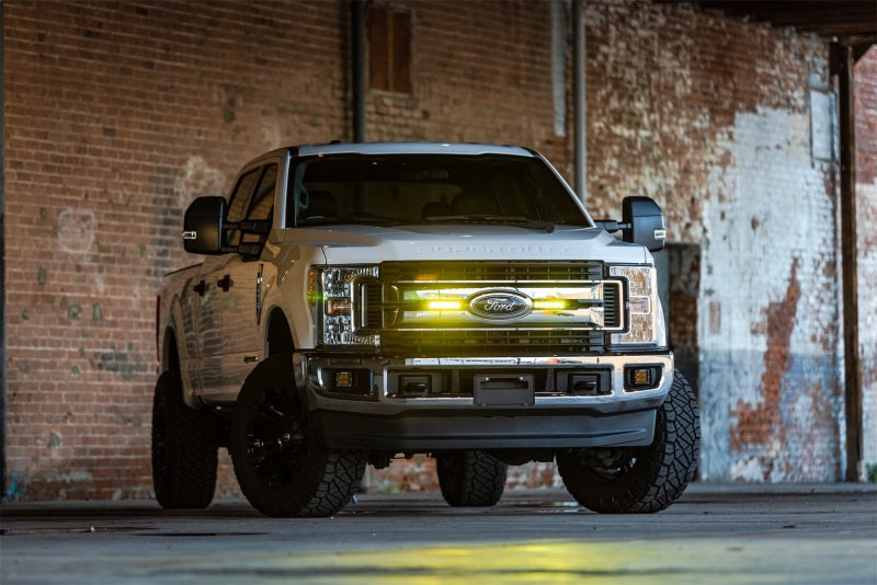 RIGID Industries 6in SR-Series Pro Dot / SAE Fog Lights (Pair) - Selective Yellow