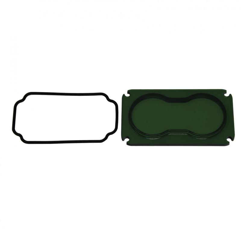 Baja Designs S2 Series replacement lens kit in green with a rubber gasket for offroad lighting upgrades.