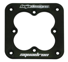 Baja Designs Squadron Pro Flush Mount Bezel in black, designed for seamless integration with offroad lighting systems.