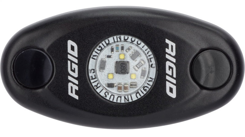 RIGID Industries A-Series Light - Black - Low Strength - Cool White