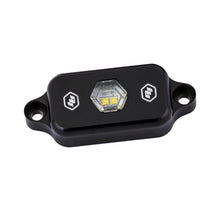 Load image into Gallery viewer, Baja Designs LED Rock Light in clear, featuring a compact design for enhanced visibility and rugged durability.