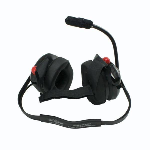 Crew Chief Headset for Two Radios