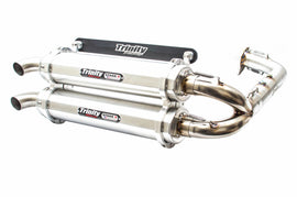 Trinity Racing RZR Turbo/S Exhaust - Full System