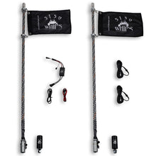 Load image into Gallery viewer, 5150 Platinum 2x 187 LED Whips (1 Pair)