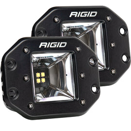 RIGID Industries Radiance+ Scene RGBW Flush Mount - Pair
