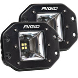 RIGID Industries Radiance+ Scene RGBW Flush Mount - Pair