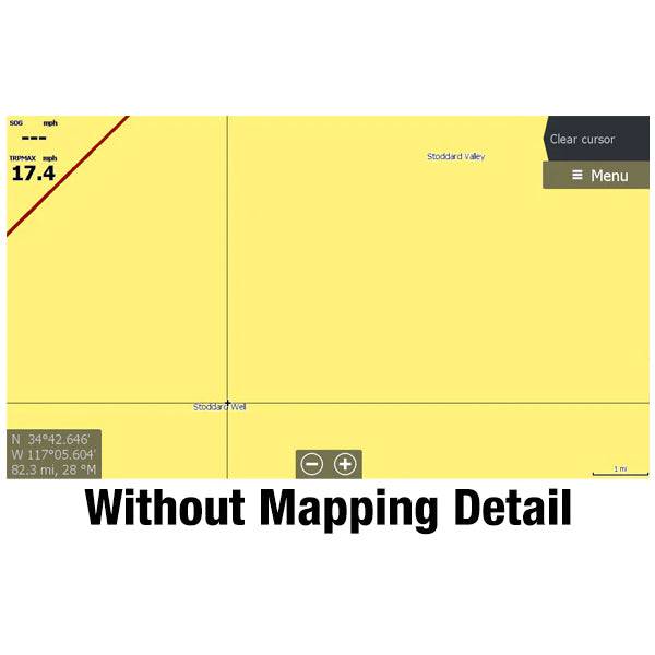 PCI Western US Lowrance Map