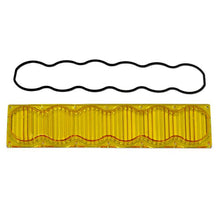 Load image into Gallery viewer, Baja Designs OnX6 wide driving lens kit in amber with a rubber gasket for improved light performance and durability.