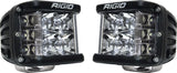 RIGID Industries D-SS - Spot - Set of 2 - Black Housing