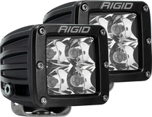 Load image into Gallery viewer, RIGID Industries Spot Surface Mount Black Pair D-Series Pro