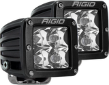RIGID Industries Spot Surface Mount Black Pair D-Series Pro