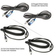 Load image into Gallery viewer, 242 Portable Intercom Kit – 2-Person Bluetooth Intercom System