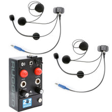 Load image into Gallery viewer, 242 Portable Intercom Kit – 2-Person Bluetooth Intercom System