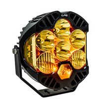 Load image into Gallery viewer, Baja Designs LP6 Pro driving light in amber, featuring a durable design with multiple LED lenses for enhanced visibility.