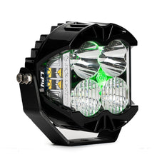 Load image into Gallery viewer, LP4 Pro LED Auxiliary Light Pod Light Pattern Driving/Combo Green Backlight Baja Designs