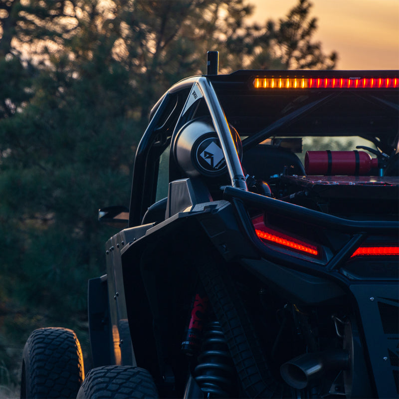 RIGID Industries 28in Chase Light Bar Universal - Rear Facing 27 Mode 5 Color LED Light Bar