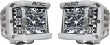 RIGID Industries D-SS - Flood - Set of 2 - White Housing