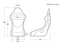Load image into Gallery viewer, Cobra Imola Fiberglass Racing Seat | FIA 8855-1999 — view 2