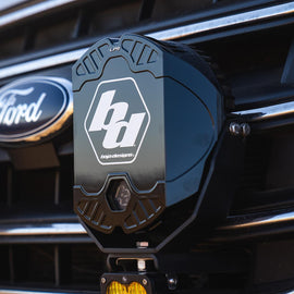 Baja Designs LP9 Series Single Rock Guard - Black