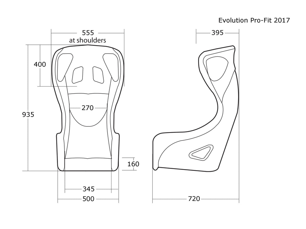 Cobra Evolution T Fiberglass Racing Seat | FIA 8855-1999 — view 2