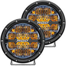 Load image into Gallery viewer, RIGID Industries 360-Series 6 Inch Led Off-Road Drive Beam Amber Backlight Pair