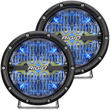Load image into Gallery viewer, RIGID Industries 360-Series 6 Inch Led Off-Road Drive Beam Blue Backlight Pair