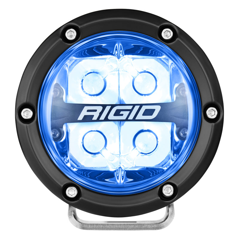 RIGID Industries 360-Series 4in LED Off-Road Spot Beam - RGBW (Pair)