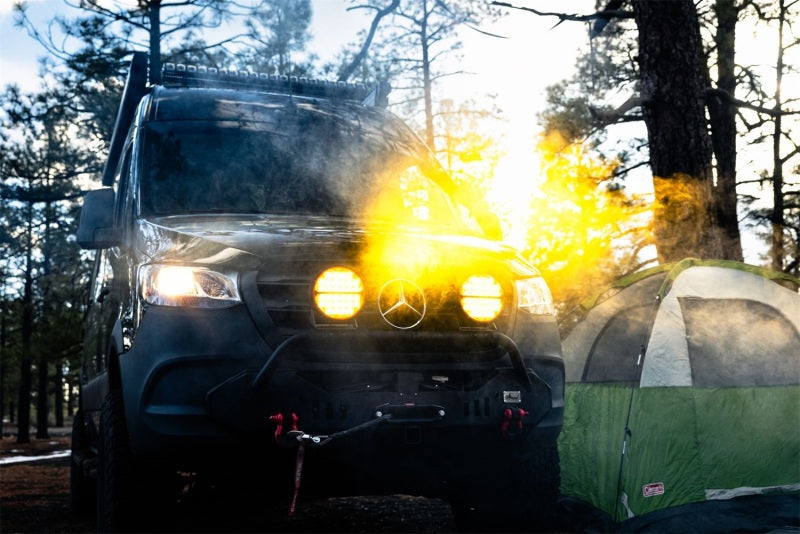 RIGID Industries 360-Series 9in LED Off-Road Spot Beam - Amber