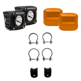 RIGID Industries Side-by-Side Revolve A-Pillar Light Kit