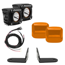 RIGID Industries 2017+ Polaris Pro R/Turbo R Revolve A-Pillar Light Kit