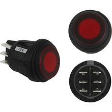 Load image into Gallery viewer, RIGID Industries 3 Position Rocker Switch Red