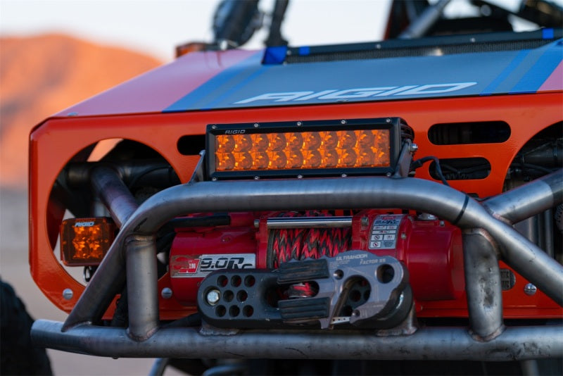 RIGID Industries E-Series 10in. Spot w/ Amber PRO Lens