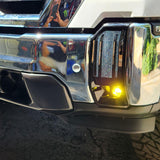 S1 Fog Pocket Light Kit 24-25 Silverado/Sierra 2500/3500 2025 1500 AT4-X Baja Amber Baja Designs