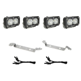 S2 Sport OEM Fog Light Replacement Kit 2025-On Toyota 4Runner Non-TRD Pro Clear Baja Designs