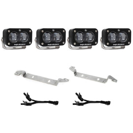 S2 SAE OEM Fog Light Replacement Kit 2025-On Toyota 4Runner Non-TRD Pro Clear Baja Designs