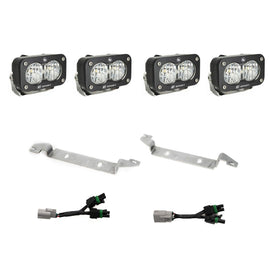 S2 Sport OEM Fog Light Replacement Kit 2024-on Toyota Tacoma TRD Pro/Trailhunter Clear Baja Designs