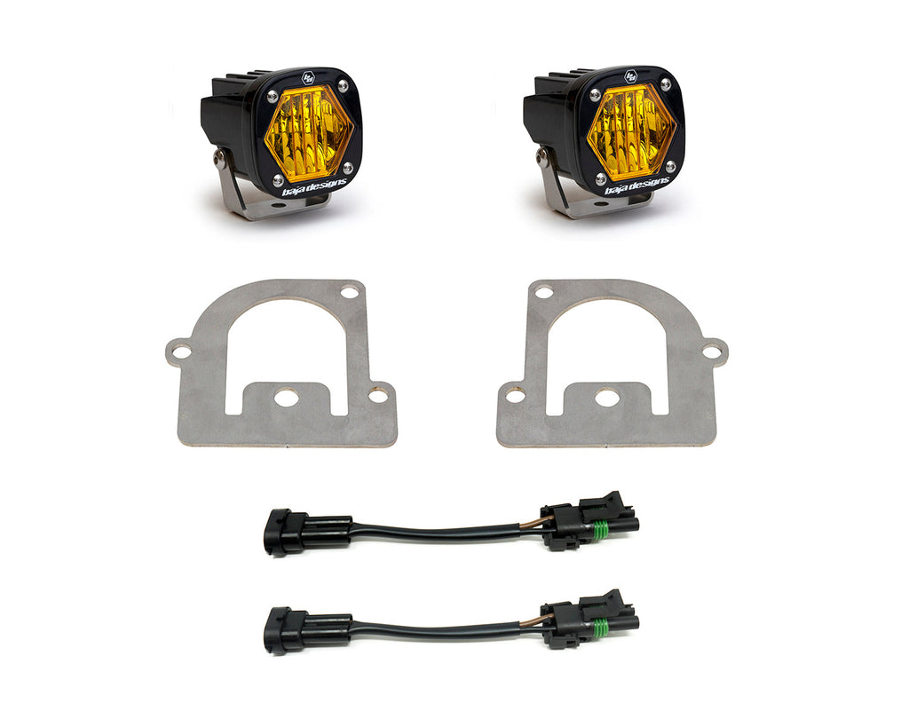Ford Bronco Sport S1 Fog Light Kit Baja Amber W/C Baja Designs