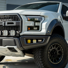 Load image into Gallery viewer, Raptor Fog Light Kit 17-18 F-150 Raptor Fog Pocket Kit Baja Amber SAE Sportsmen Baja Designs