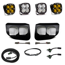 Load image into Gallery viewer, Ford Super Duty (20-22) Fog Lights FPK Baja Amber SAE/Pro DC Baja Designs w/Upfitter Baja Designs