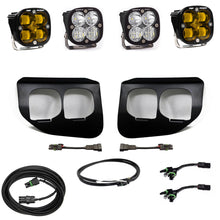 Load image into Gallery viewer, Ford Super Duty (20-22) Fog Lights FPK Baja Amber SAE/Sport DC Baja Designs w/Upfitter Baja Designs