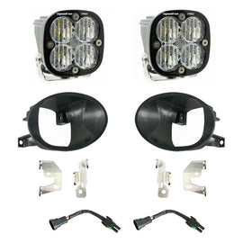 Squadron Pro Fog Pocket Kit 19-24 Sprinter 1500/2500/3500 (Wide Cornering; Clear)