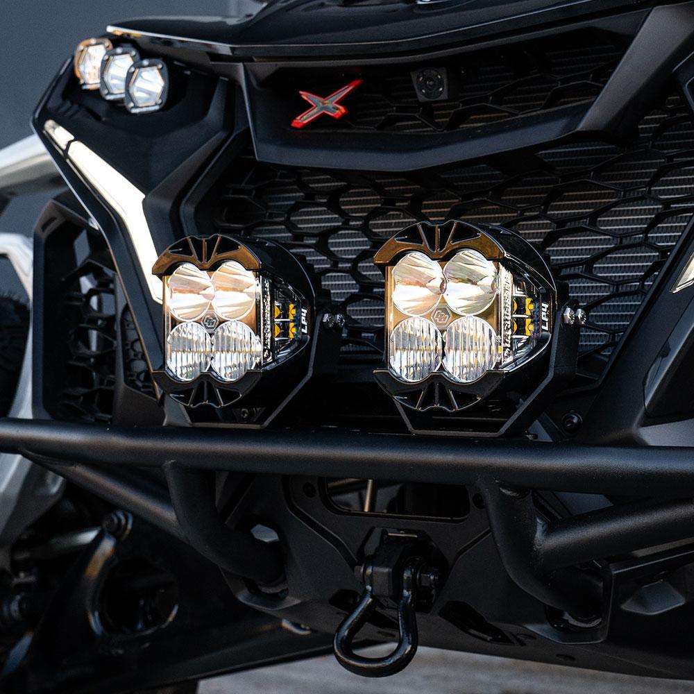 Baja Designs 2024+ Can-Am Maverick R LP4 Pre-Runner Bumper Kit - Clear