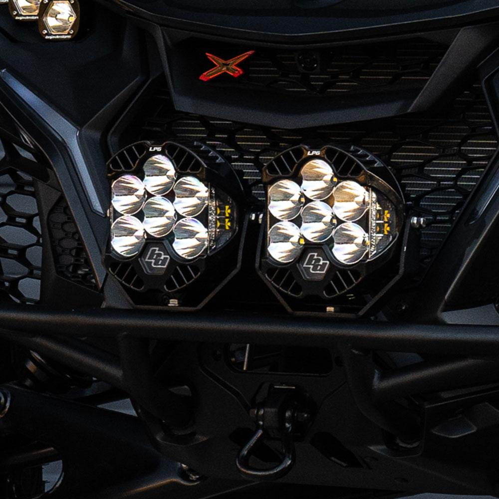 Baja Designs 2024+ Can-Am Maverick R LP6 Pre-Runner Bumper Kit - Clear