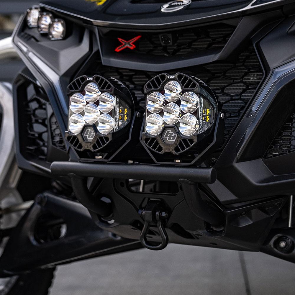 Baja Designs 2024+ Can-Am Maverick R LP6 Push Bar Bumper Kit - Clear