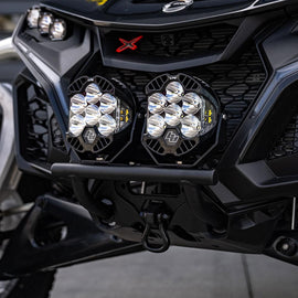 Baja Designs 2024+ Can-Am Maverick R LP6 Push Bar Bumper Kit - Clear