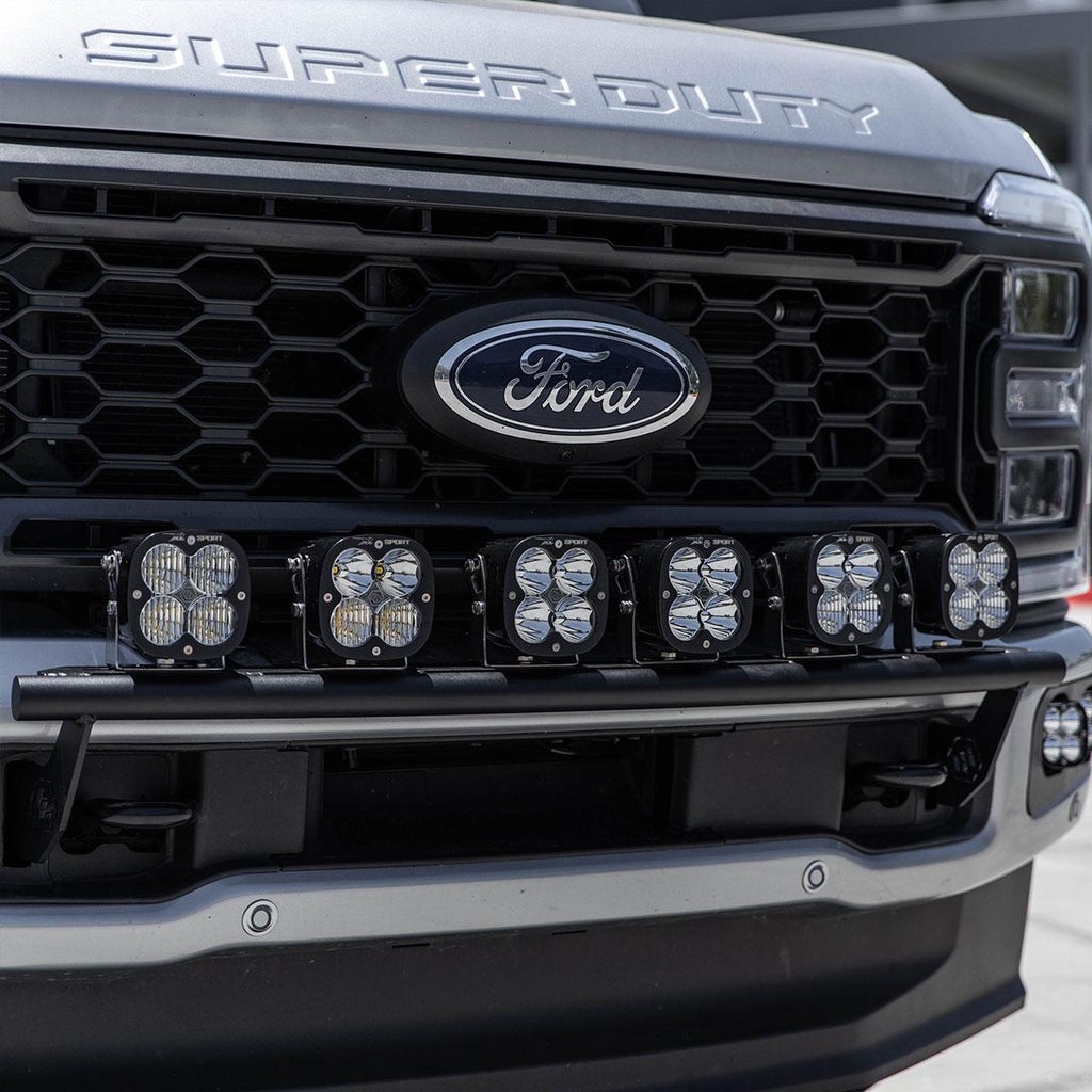 Ford Super Duty 23-On XL Sport Bull Bar Light Kits Kit w/ Upfitter Baja Designs