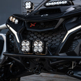 Baja Designs 2024+ Can-Am Maverick R XL 80 Pre-Runner Bumper Kit - Clear