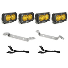 Load image into Gallery viewer, S2 Sport Dual Fog Pocket Light Kit - 24-Present Tacoma (Wide Cornering; Baja Amber) Baja Designs