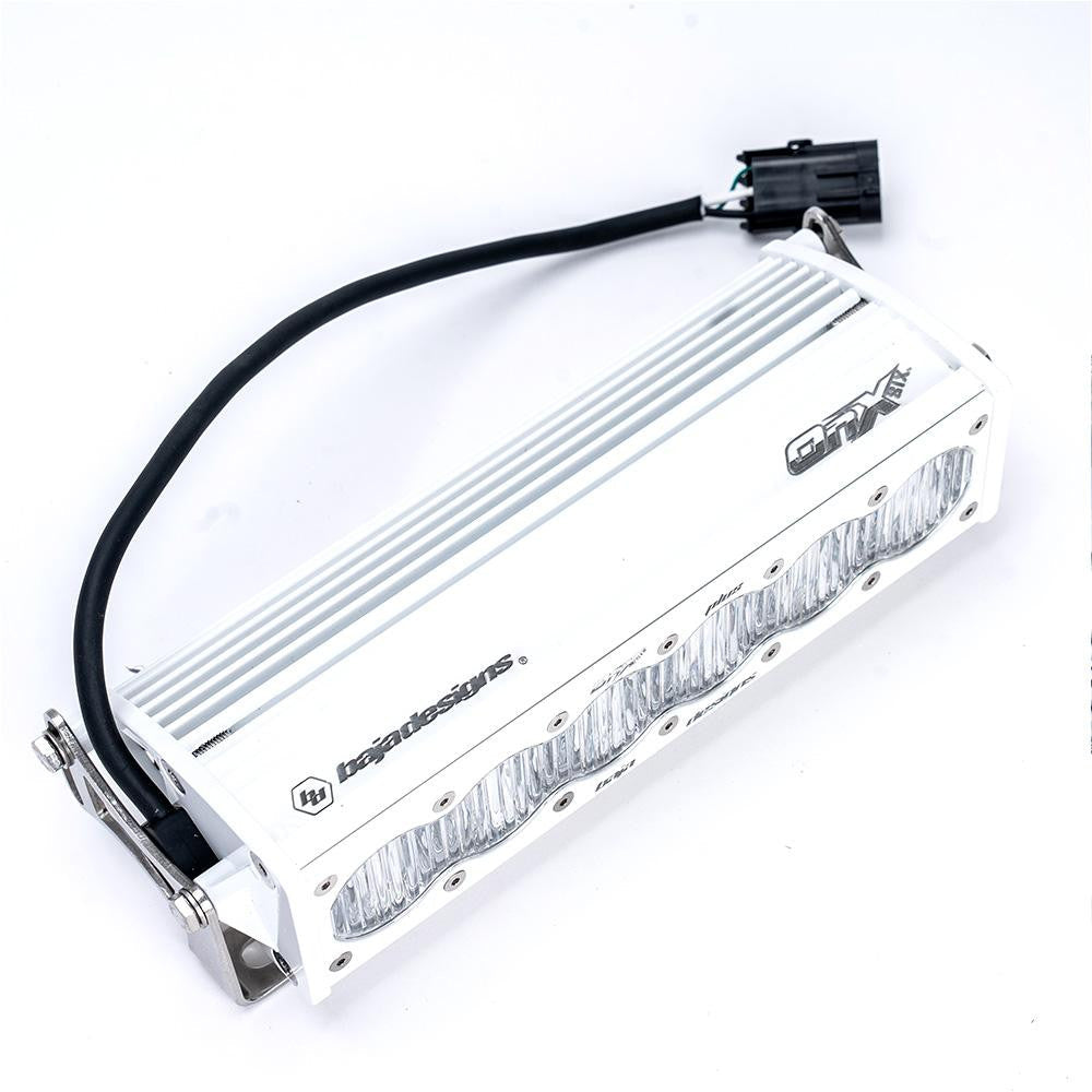 OnX6+ White Straight LED Light Bar (30 Inch; Driving/Combo; Clear) Baja Designs